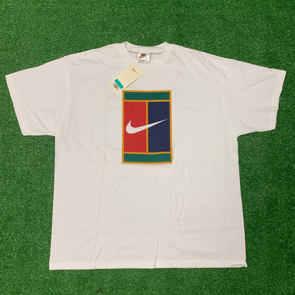 Vintage Nike Challenge Court T Shirt XL NWT